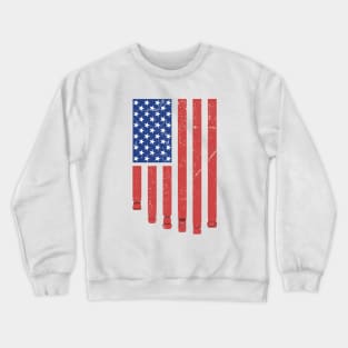 American Truck Driver USA Flag Crewneck Sweatshirt